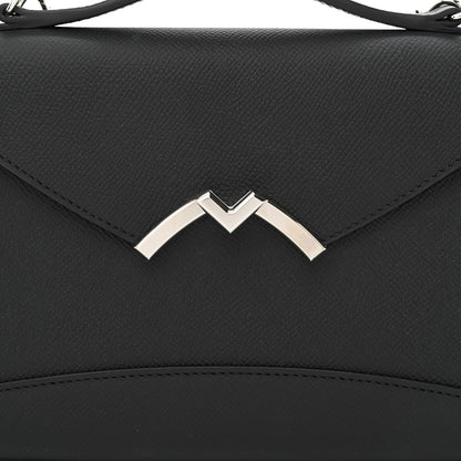 Moynat Carat Calfskin Gabrielle Clutch Black 8 of 10