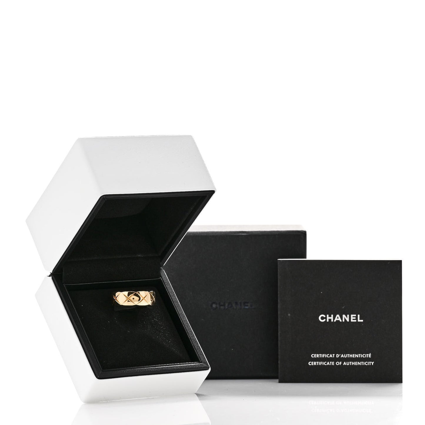 18K Yellow Gold Small Coco Crush Ring 53 6.25