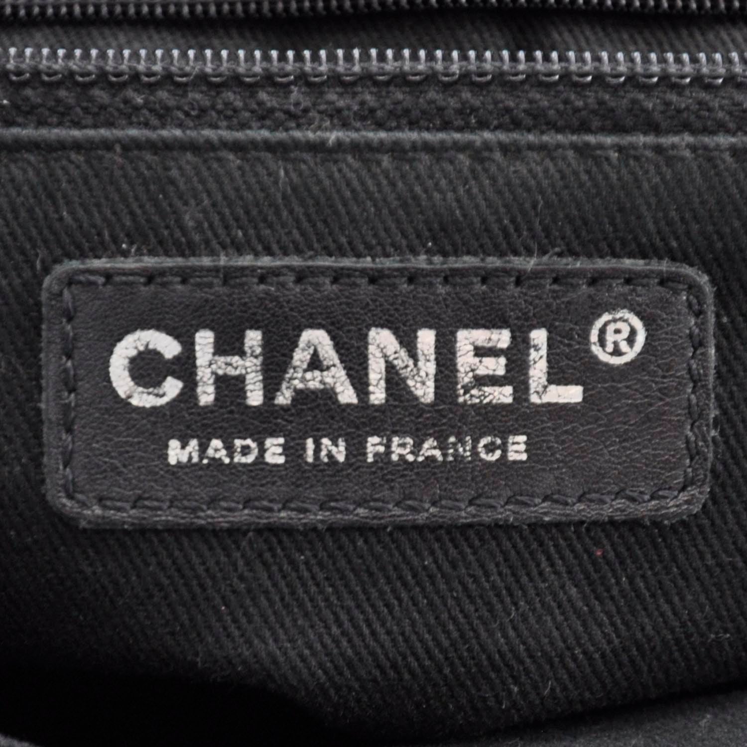 Chanel Caviar Half Moon Large Flap Black 6 of 7