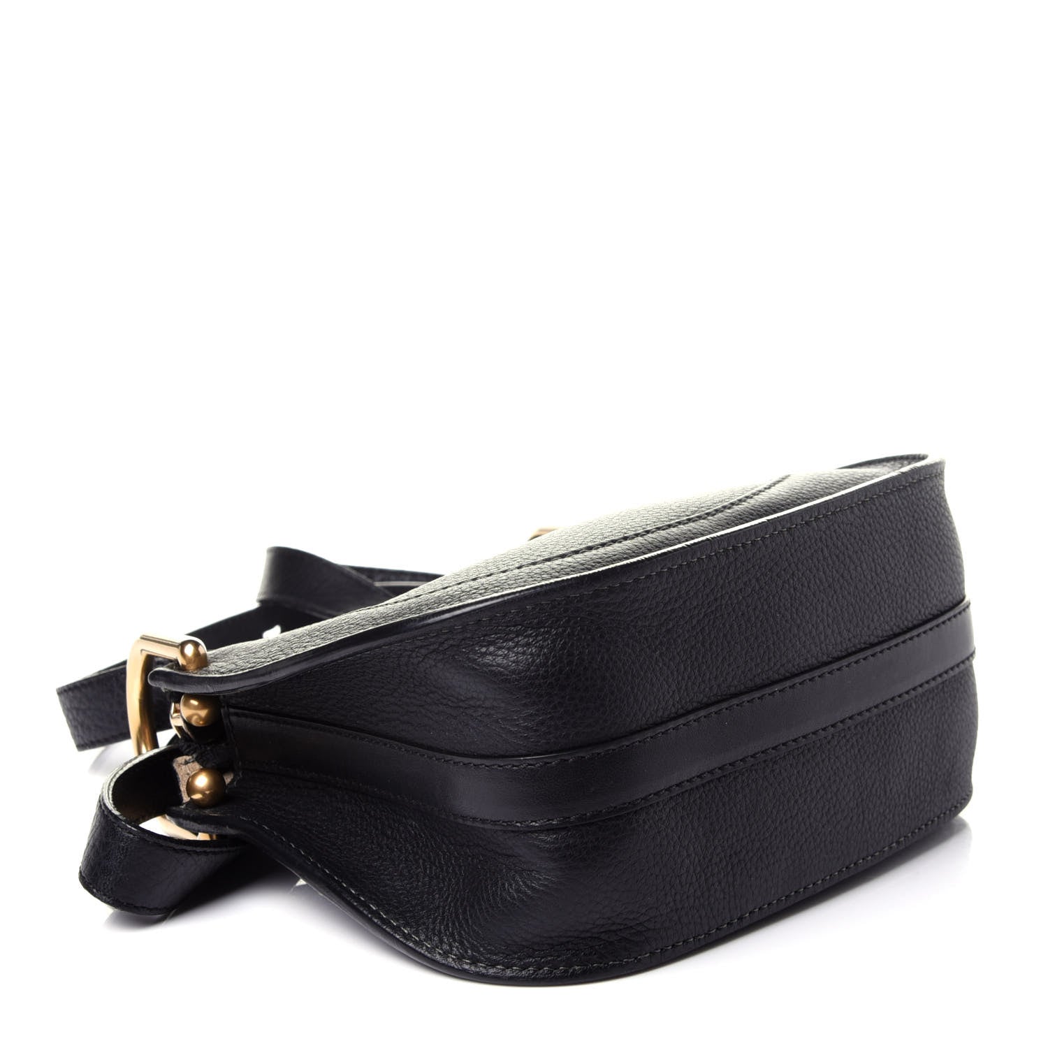 Chloe Grained Calfskin Nano Hayley Hobo Black 4 of 10