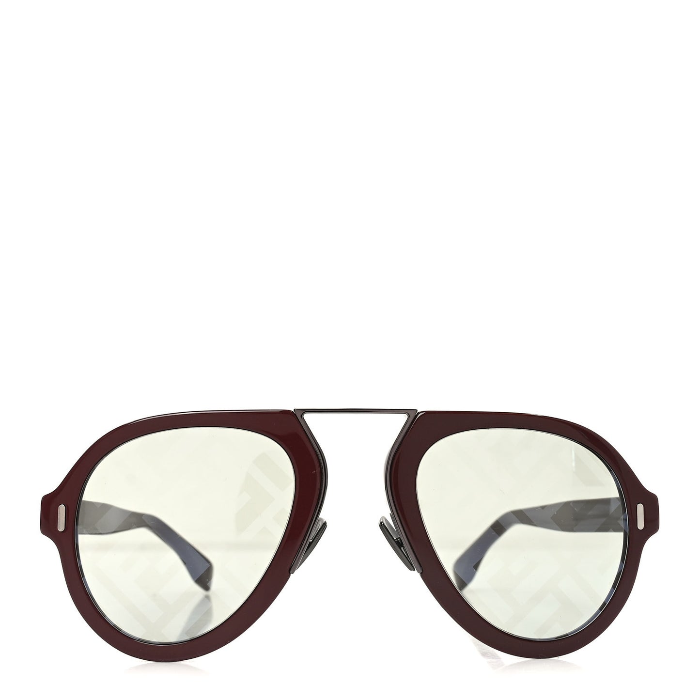 Acetate FF Aviator Sunglasses FF M0104/S Brown