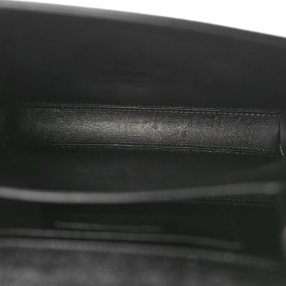 Saint Laurent Grain de Poudre Mini Classic Monogram Cassandra Top Handle Black 5 of 10