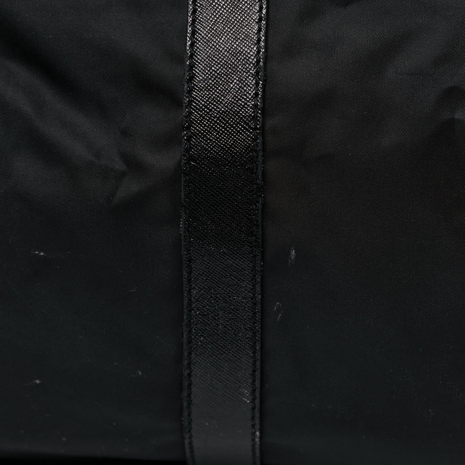 Prada Tessuto Nylon Saffiano Duffle Black 15 of 26
