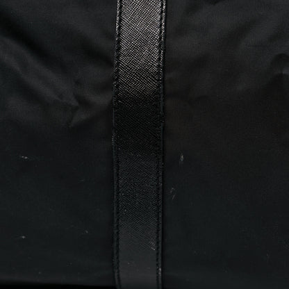 Prada Tessuto Nylon Saffiano Duffle Black 15 of 26