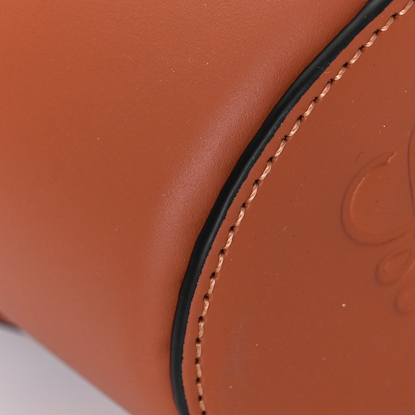 Calfskin Balloon Nano Bucket Bag Tan
