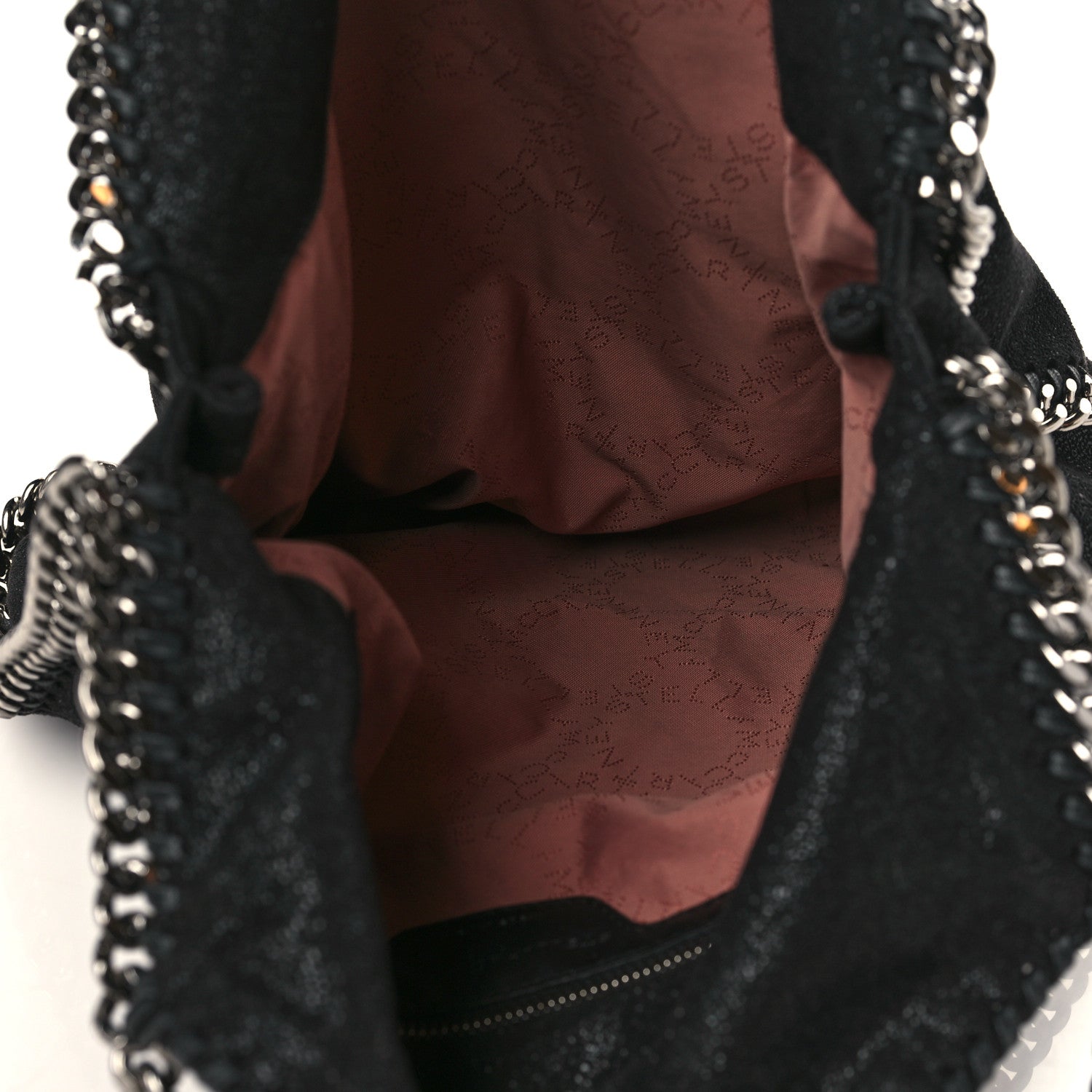 Stella McCartney Shaggy Deer Studded Small Star Falabella Tote Black 4 of 8