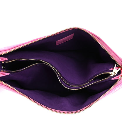 Louis Vuitton Lambskin Embossed Monogram Vuittamins Coussin PM Rose Violet 4 of 4