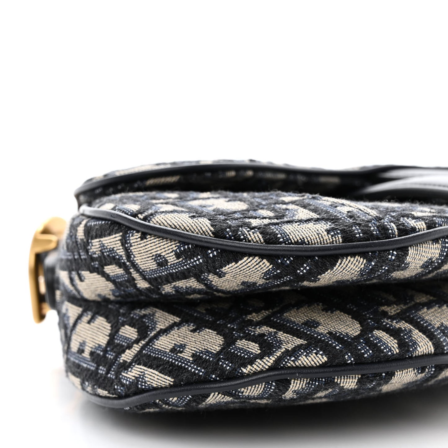 Oblique Mini Saddle Bag Blue