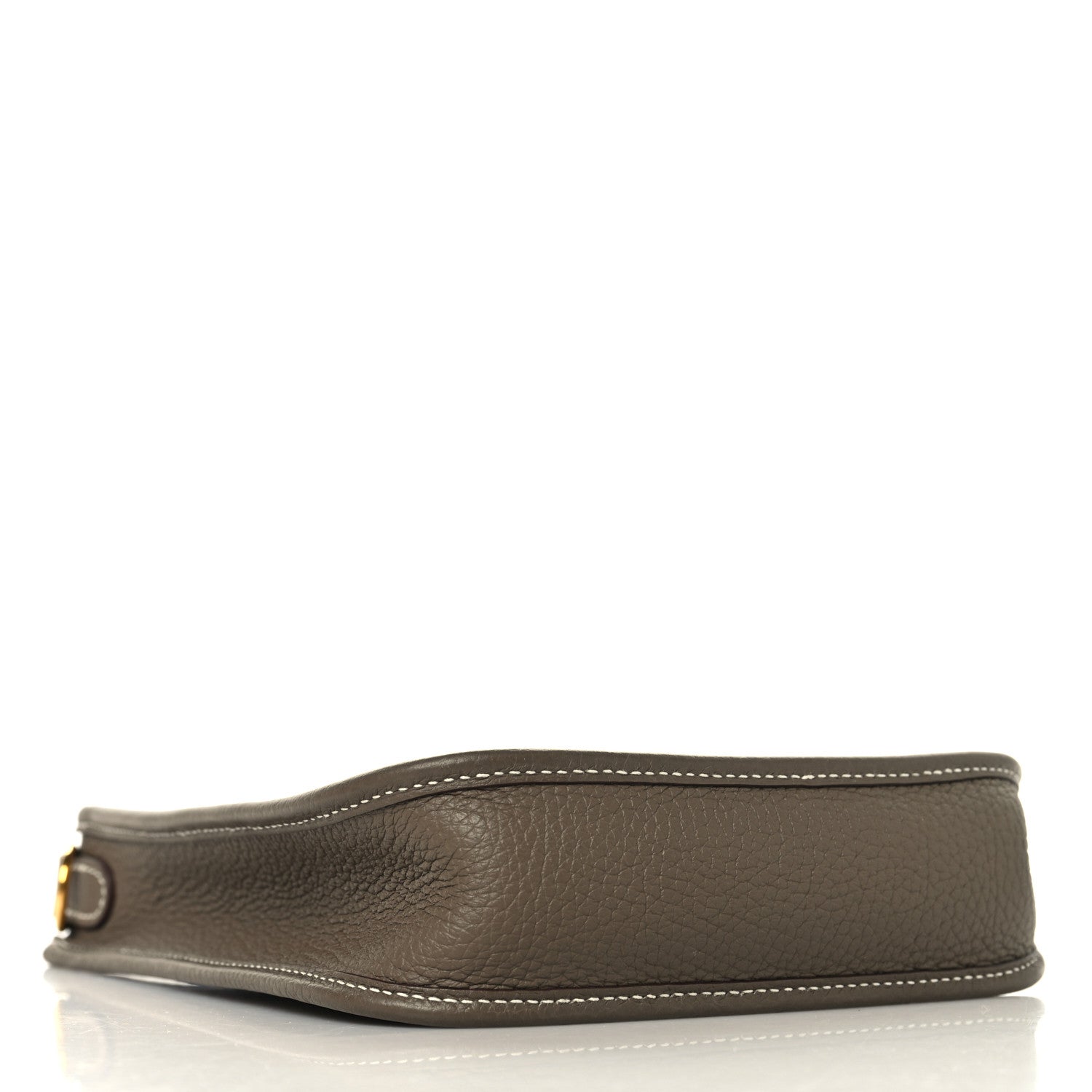 Hermes Taurillon Clemence Amazone Evelyne TPM Etoupe Bleu Indigo 4 of 12
