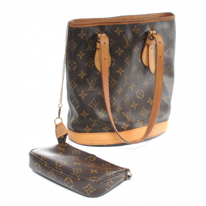 Louis Vuitton Monogram Petit Bucket 23 5 of 11
