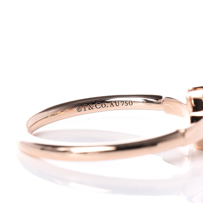 Tiffany 18K Rose Gold T Wire Ring 51 5.75 5 of 6