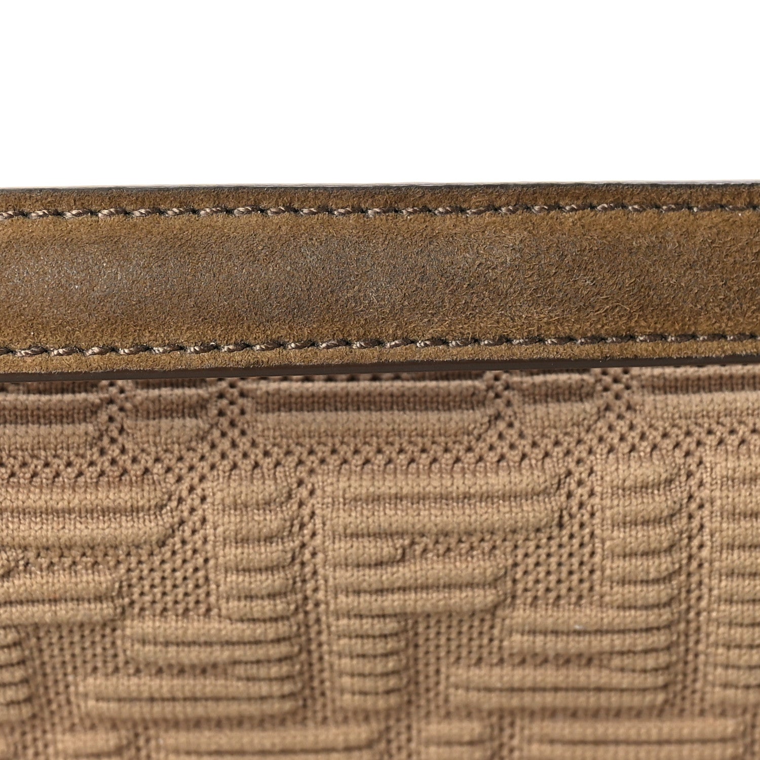 Fendi Technical Fabric FF Large Chain Baguette Sand 12 of 15