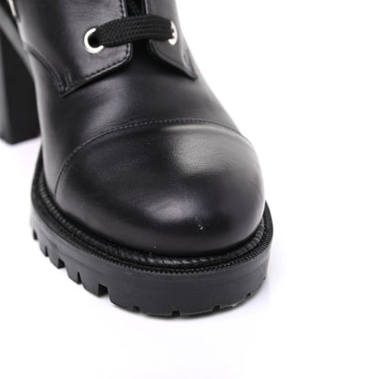 Christian Louboutin Calfskin Winter Spikes 70 Combat Boots 36 Black 9 of 11