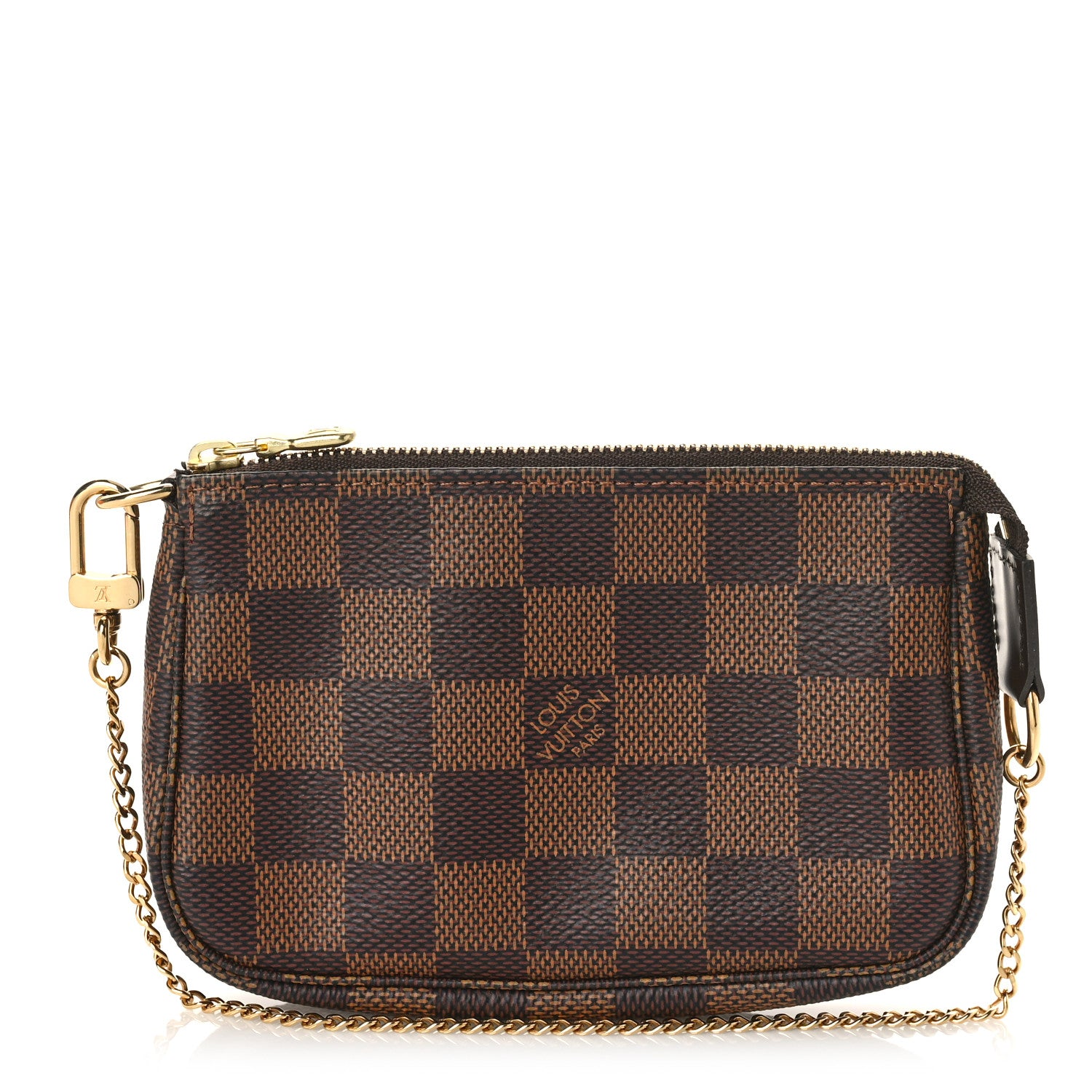 Louis Vuitton Damier Ebene Mini Pochette Accessories 1 of 10