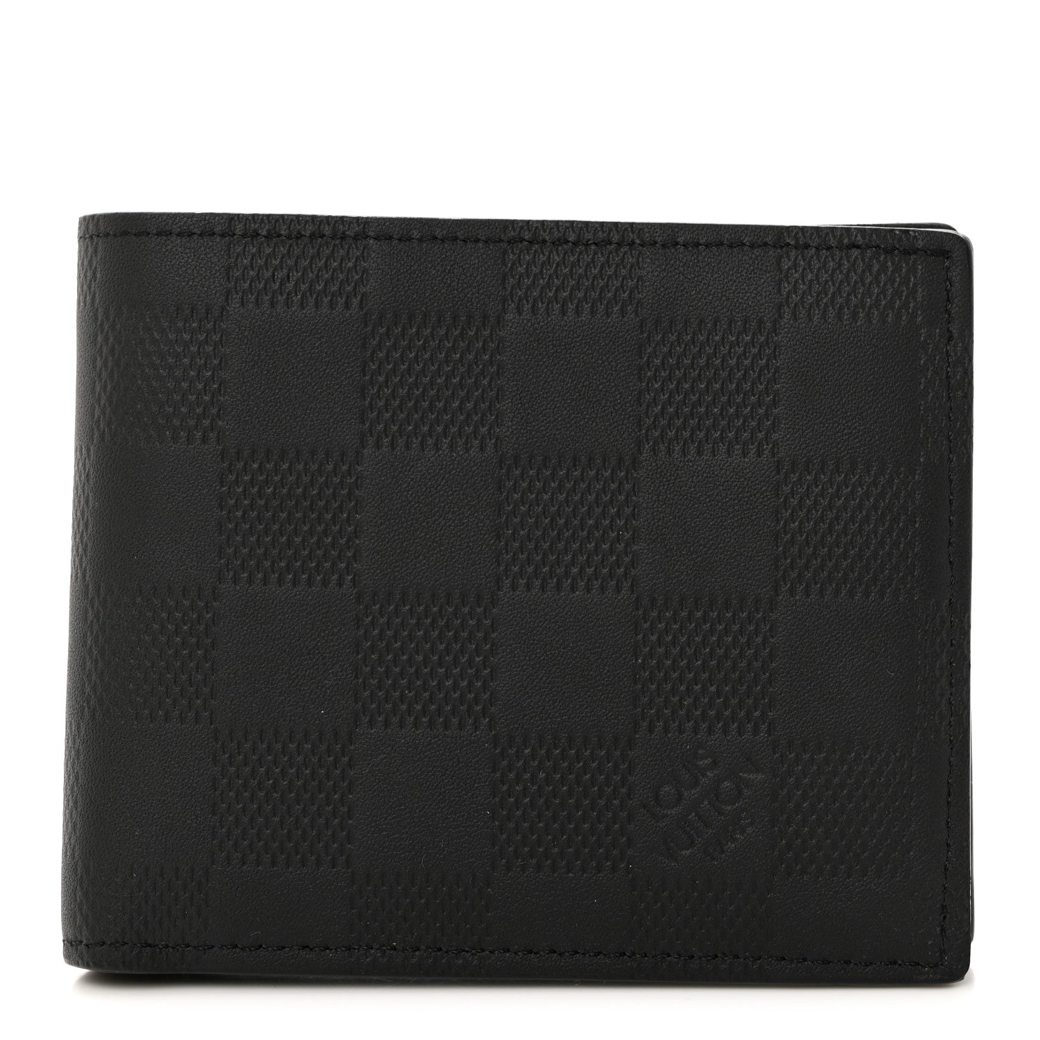 Louis Vuitton Damier Infini Marco Wallet Black 1 of 7