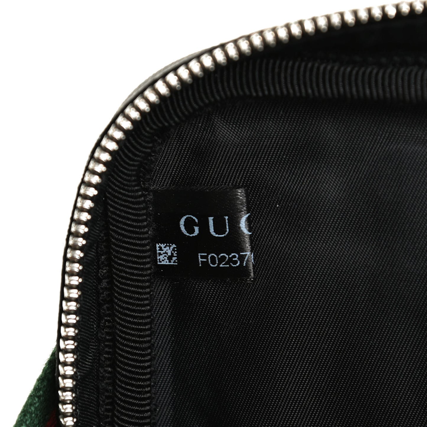 GG Supreme Monogram Web Belt Bag Black