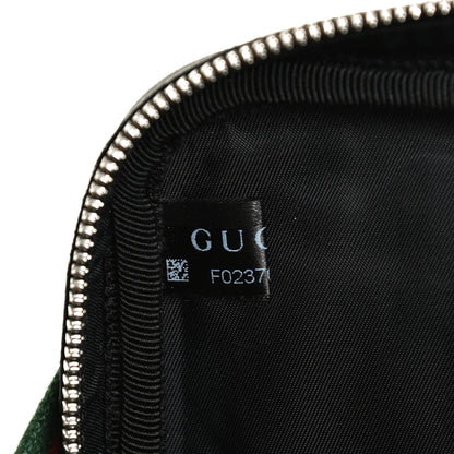 Gucci GG Supreme Monogram Web Belt Bag Black 7 of 14