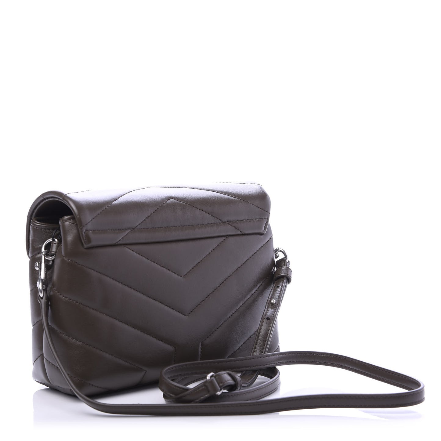 Calfskin Y Quilted Monogram Toy Loulou Crossbody Bag Faggio