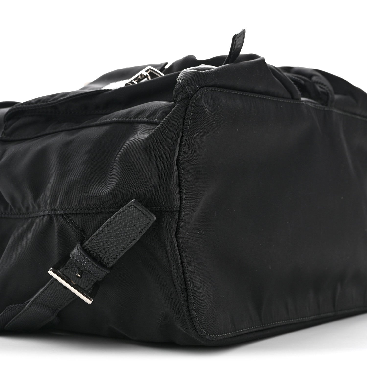 Prada Re-Nylon Saffiano Medium Backpack Black 9 of 14