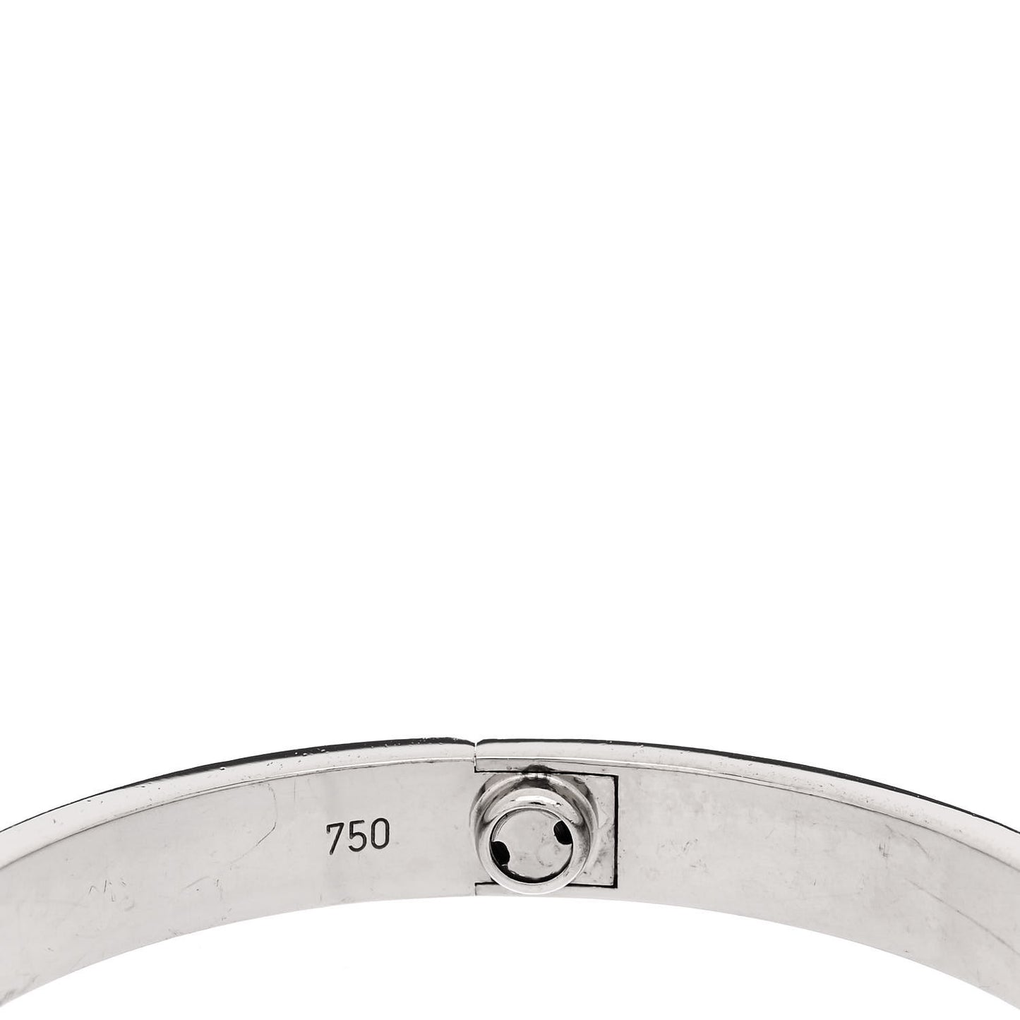 18K White Gold LOVE Bracelet 18