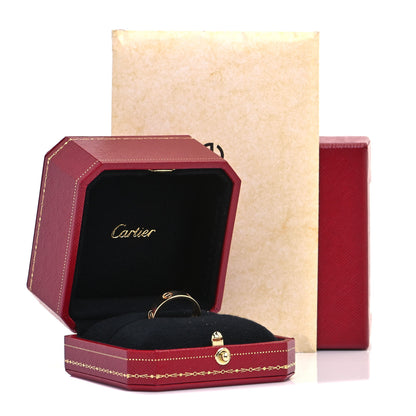 Cartier 18K Yellow Gold 5.5mm LOVE Ring 58 8.5 5 of 5