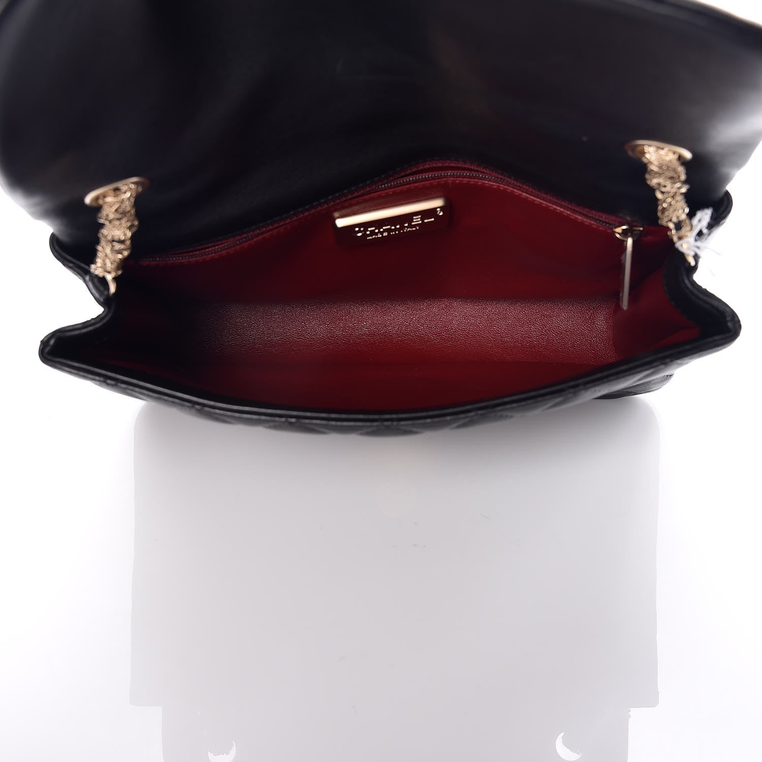 Chanel Lambskin Quilted Medium Westminster Pearl Flap Black 6 of 11