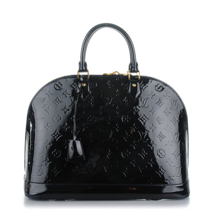 Louis Vuitton Vernis Alma GM Blue Infini 1 of 7