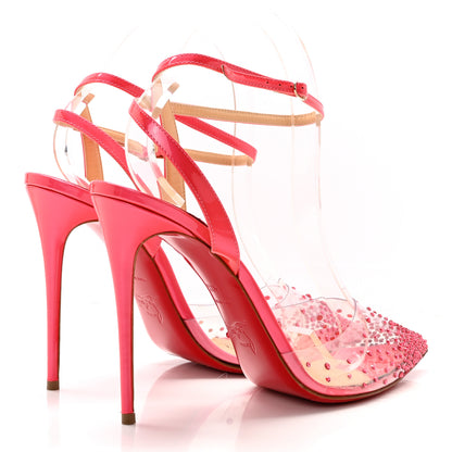 Christian Louboutin PVC Patent Psychic Spikaqueen 100 Pumps Version 40.5 Version Florida 4 of 17
