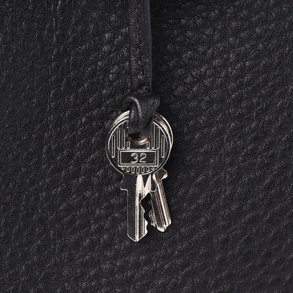 Hermes Fjord Horseshoe Kelly Retourne 40 Black Rouge H 32 of 33