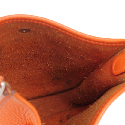 Hermes Taurillon Clemence Evelyne TPM Orange 5 of 14