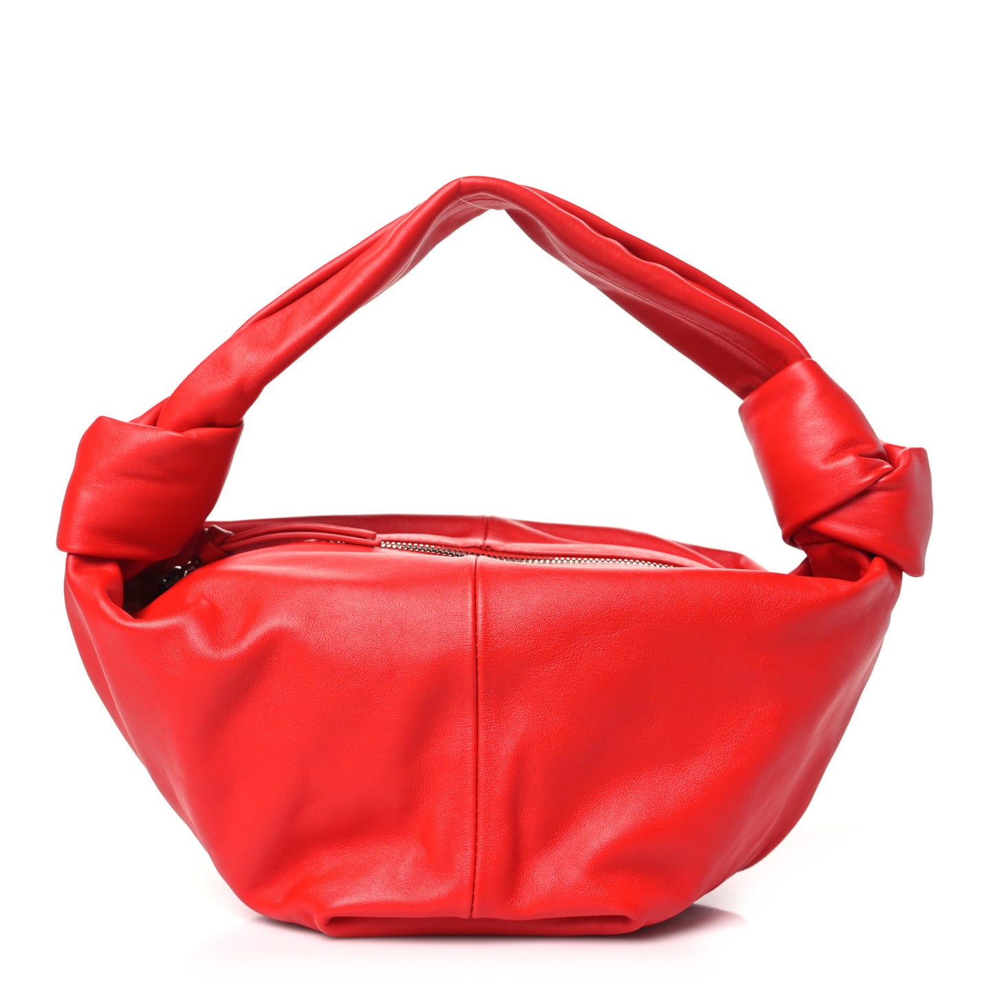 Calfskin Mini Double Knot Bag Red