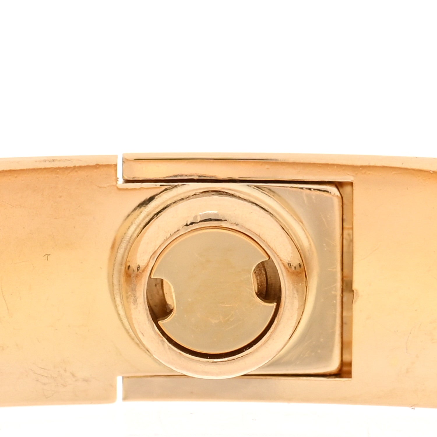Cartier 18K Yellow Gold Medium LOVE Bracelet 16 7 of 8