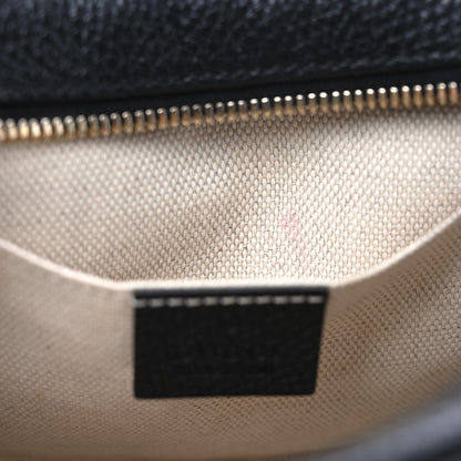 Gucci Pebbled Calfskin Small Soho Disco Bag Black 6 of 9