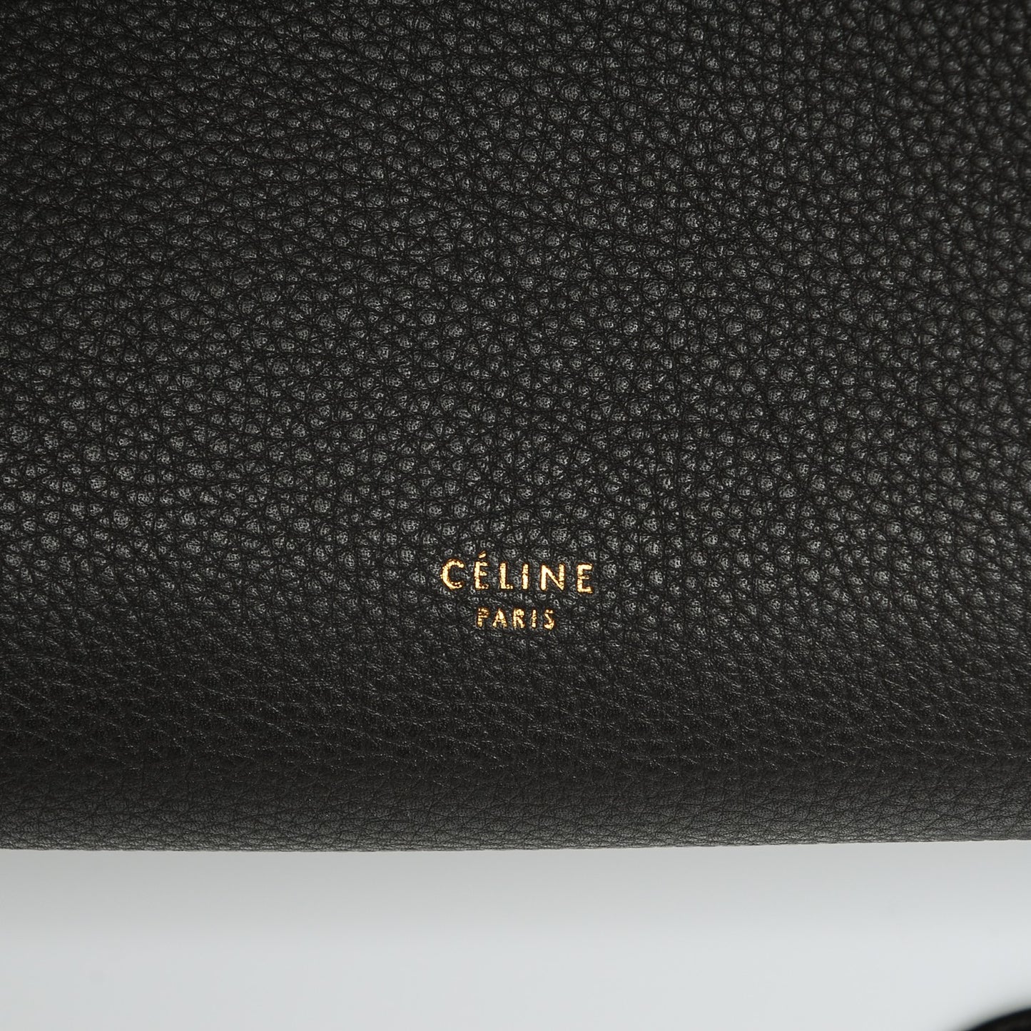 Drummed Calfskin Small Belt Bag Grey