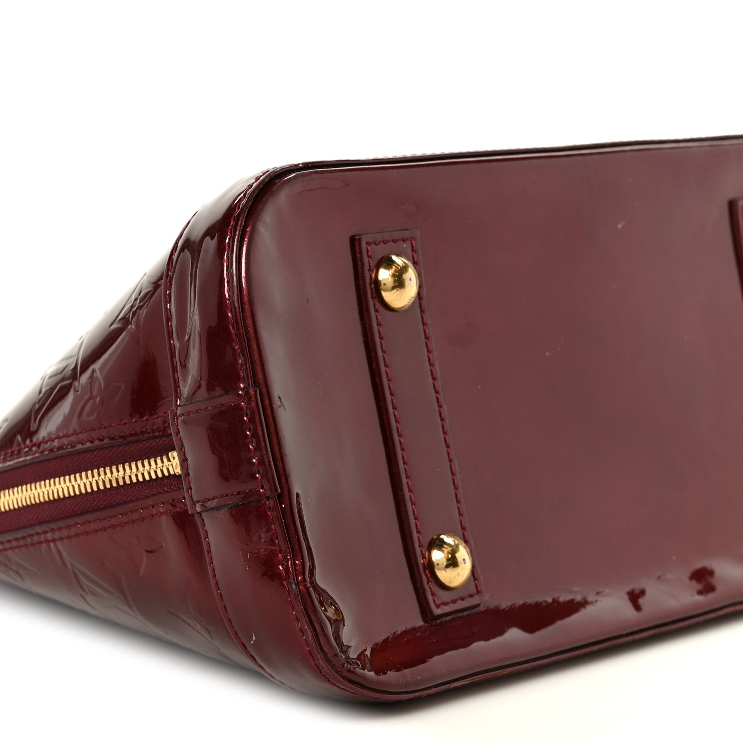 Louis Vuitton Vernis Alma PM Rouge Fauviste 10 of 11