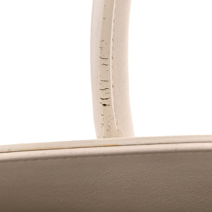 Saint Laurent Calfskin Studded Small Sac De Jour White 14 of 20