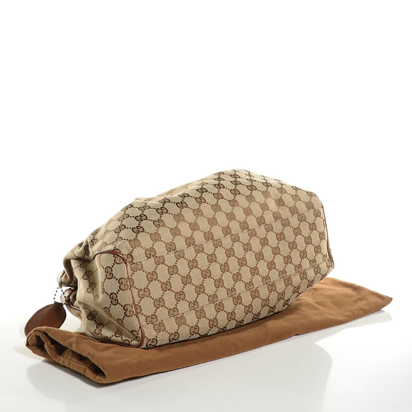 Monogram Medium Sukey Tote Brown