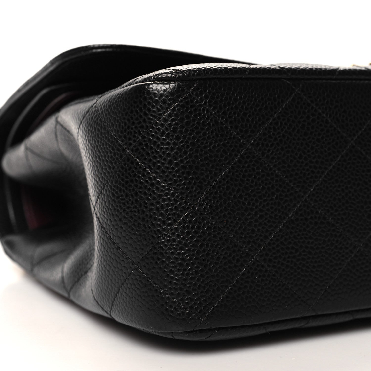Chanel Caviar Quilted Jumbo Double Flap Black 9 of 11