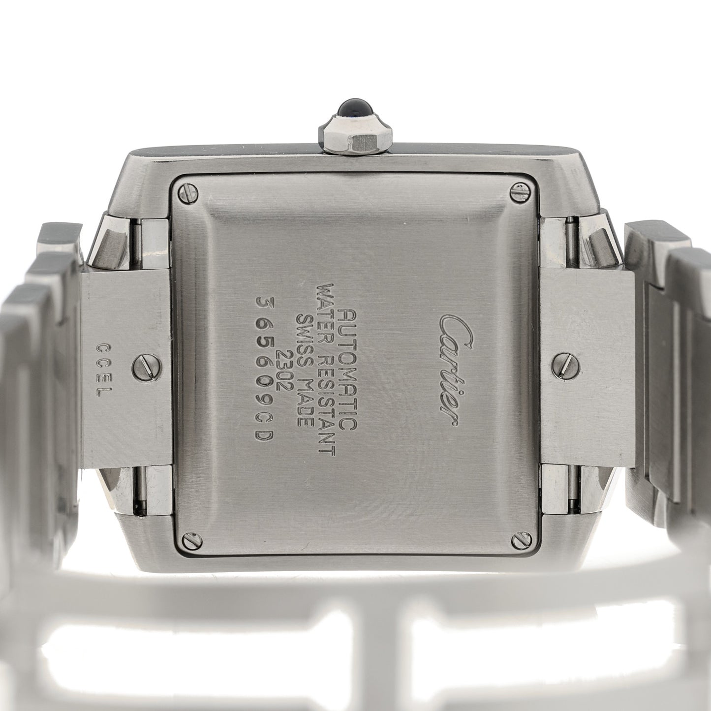 Stainless Steel 28mm Tank Francaise Automatic Watch