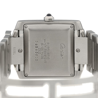 Cartier Stainless Steel 28mm Tank Francaise Automatic Watch 4 of 4