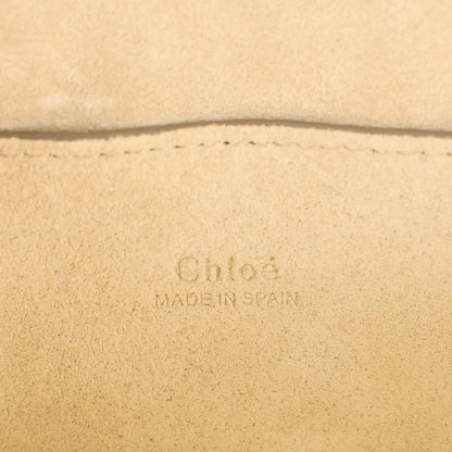 Chloe Suede Calfskin Small Faye Shoulder Bag Black 6 of 7