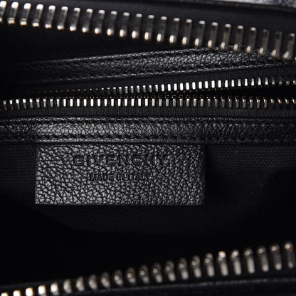 Givenchy Sugar Goatskin Striped Small Antigona Black Red 7 of 10
