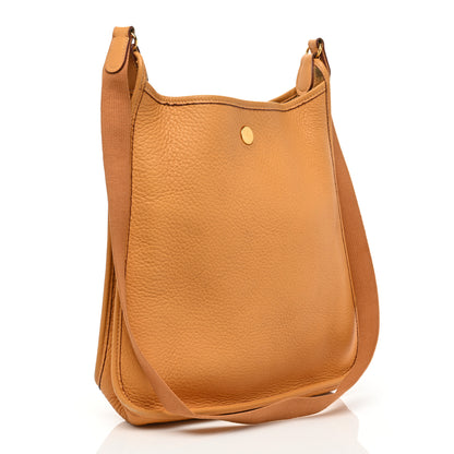 Hermes Taurillon Clemence Vespa PM Natural 3 of 10