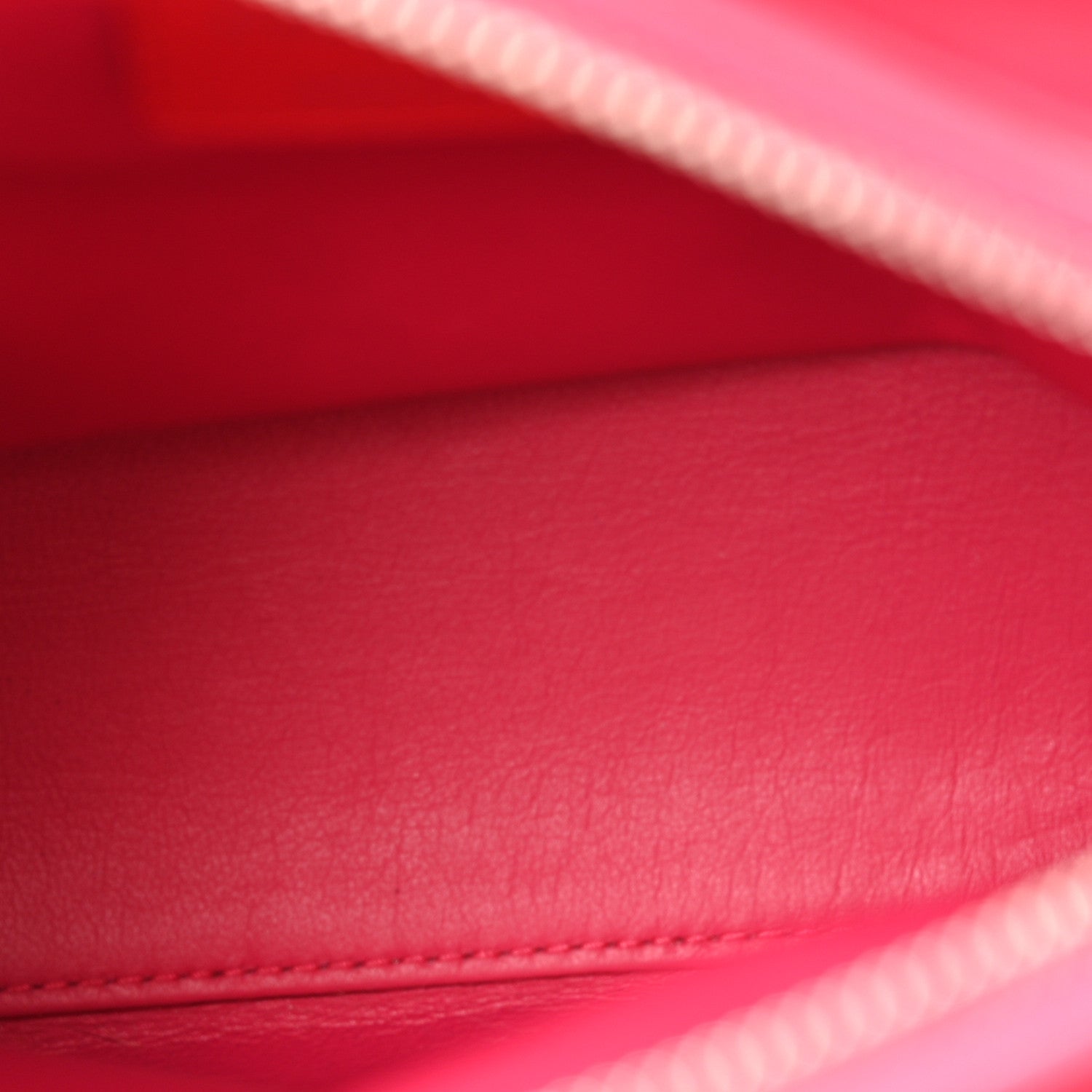 Christian Dior Lambskin Cannage Medium Bi-Color Lady Dior Orange Fuchsia 6 of 14