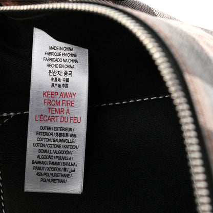 Burberry E-canvas Check Bum Bag Dark Birch Brown 7 of 10