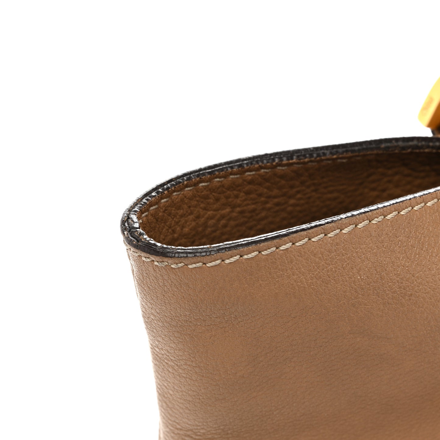 Calfskin Large New Marcie Tote Nut
