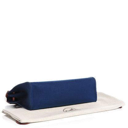 Hermes Toile Herbag Zip 31 PM Bleu de Malte 4 of 13