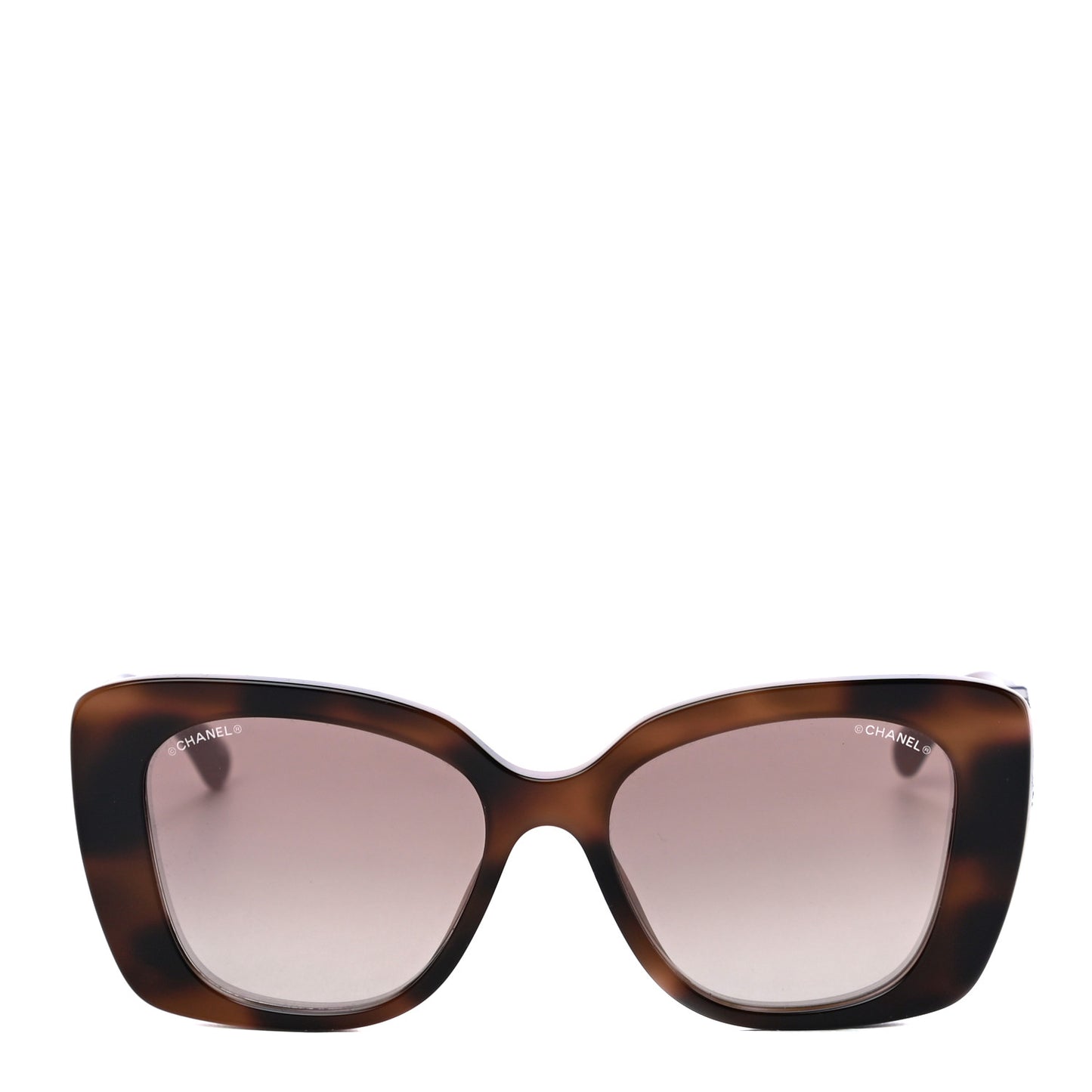 Acetate Strass Square Sunglasses 5422 Tortoise