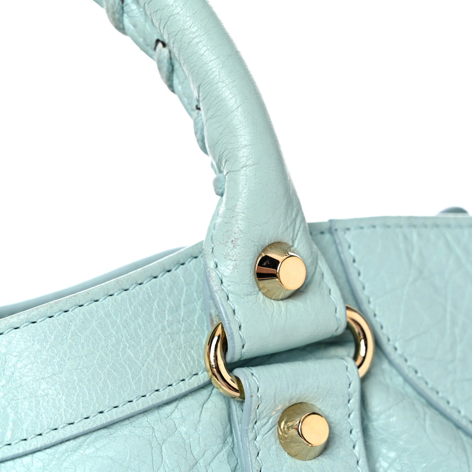 Balenciaga Agneau Classic Gold Hardware Velo Bleu Maldives 19 of 25