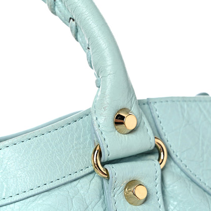 Balenciaga Agneau Classic Gold Hardware Velo Bleu Maldives 19 of 25